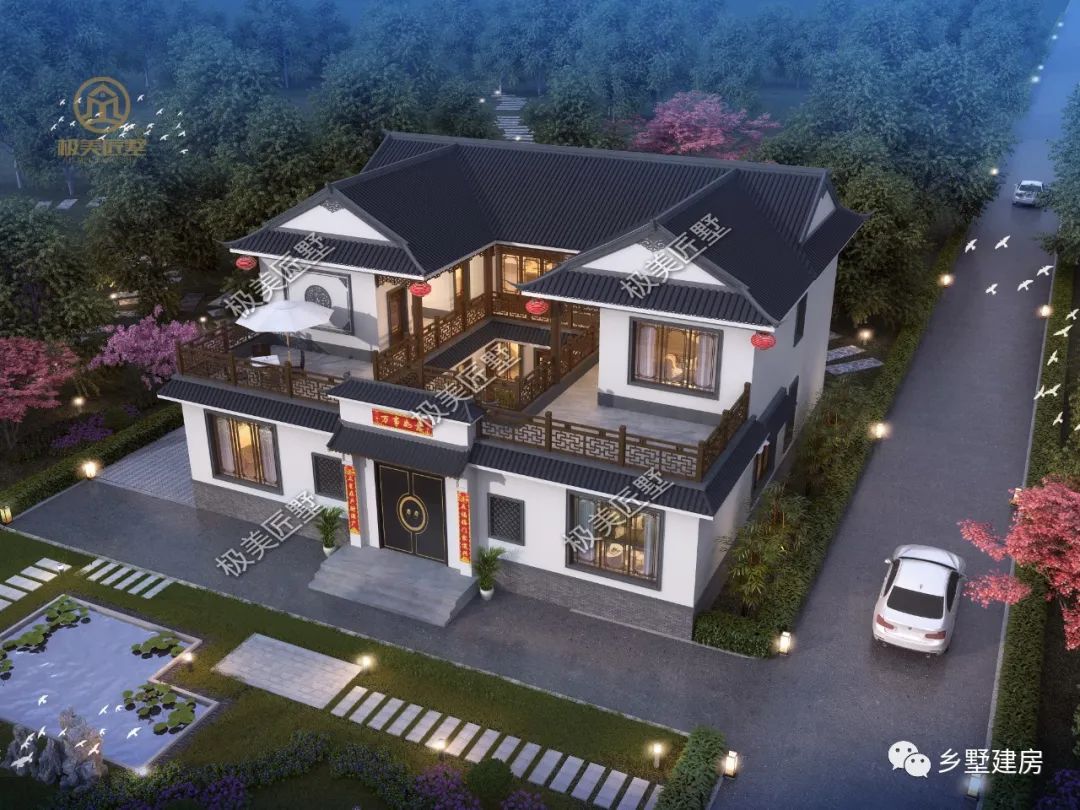 五款双露台设计别墅，尽享私家花园，简直美呆了