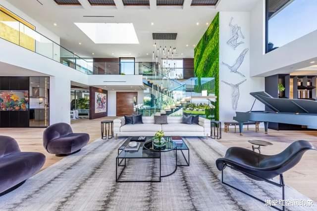 5000㎡的豪宅+顶配软装,卫生间比我客厅大系列