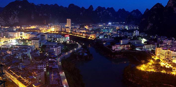 广西|广西夜景排名，梧州排名第五你觉得合理吗？