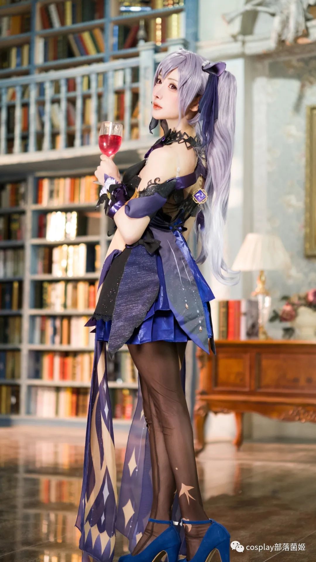 女士的法则|cos:?原神刻晴?霓裾翩跹cos正片@紫氯氯
