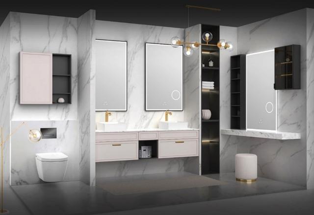 拒绝千篇一律，恒洁定制浴室柜打造个性化专属卫浴空间