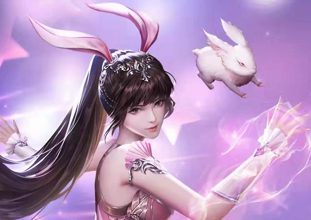 小舞|《新斗罗大陆》小舞披头纱，紫衣宁荣荣令人惊艳，猫娘竹清很可爱