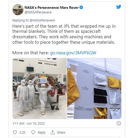 谁在火星扔垃圾?毅力号发现闪亮的箔片,NASA:是火星车拍的