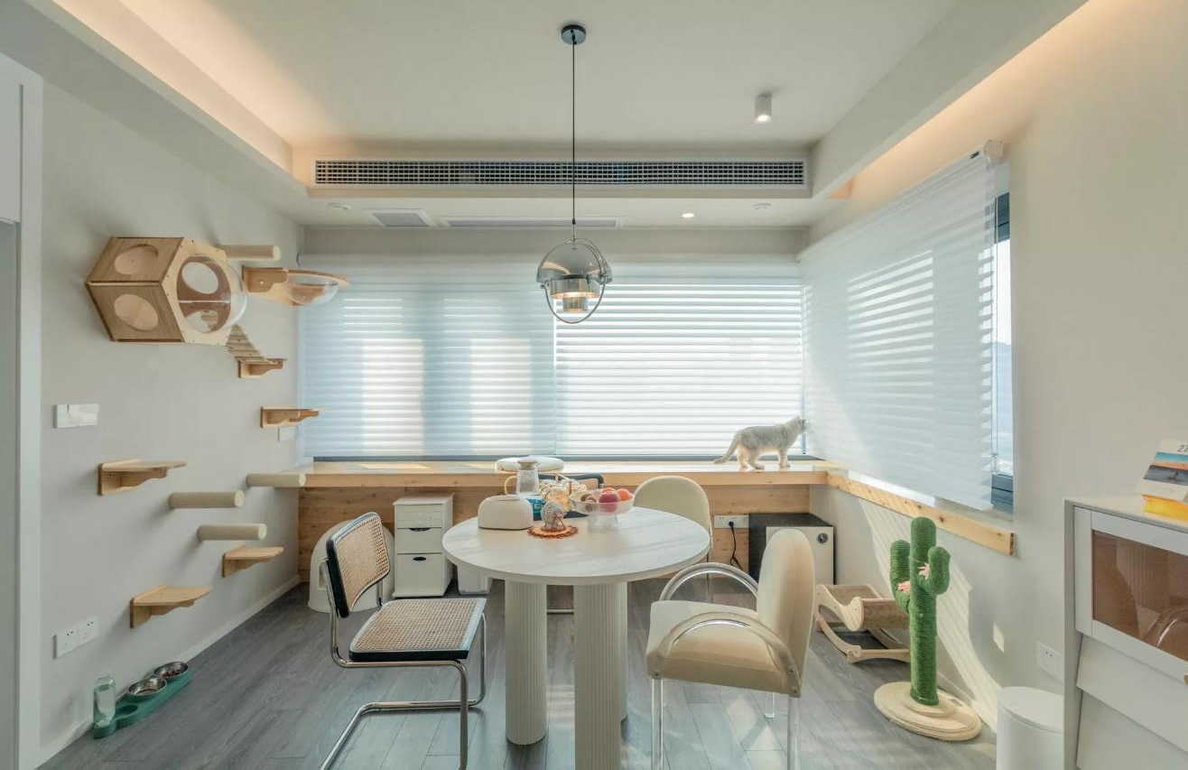 为了孩子,她搬进70㎡老破小,改造后,变身无敌江景小屋