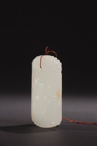 和田玉籽料|回流-和田玉籽料人物图牌