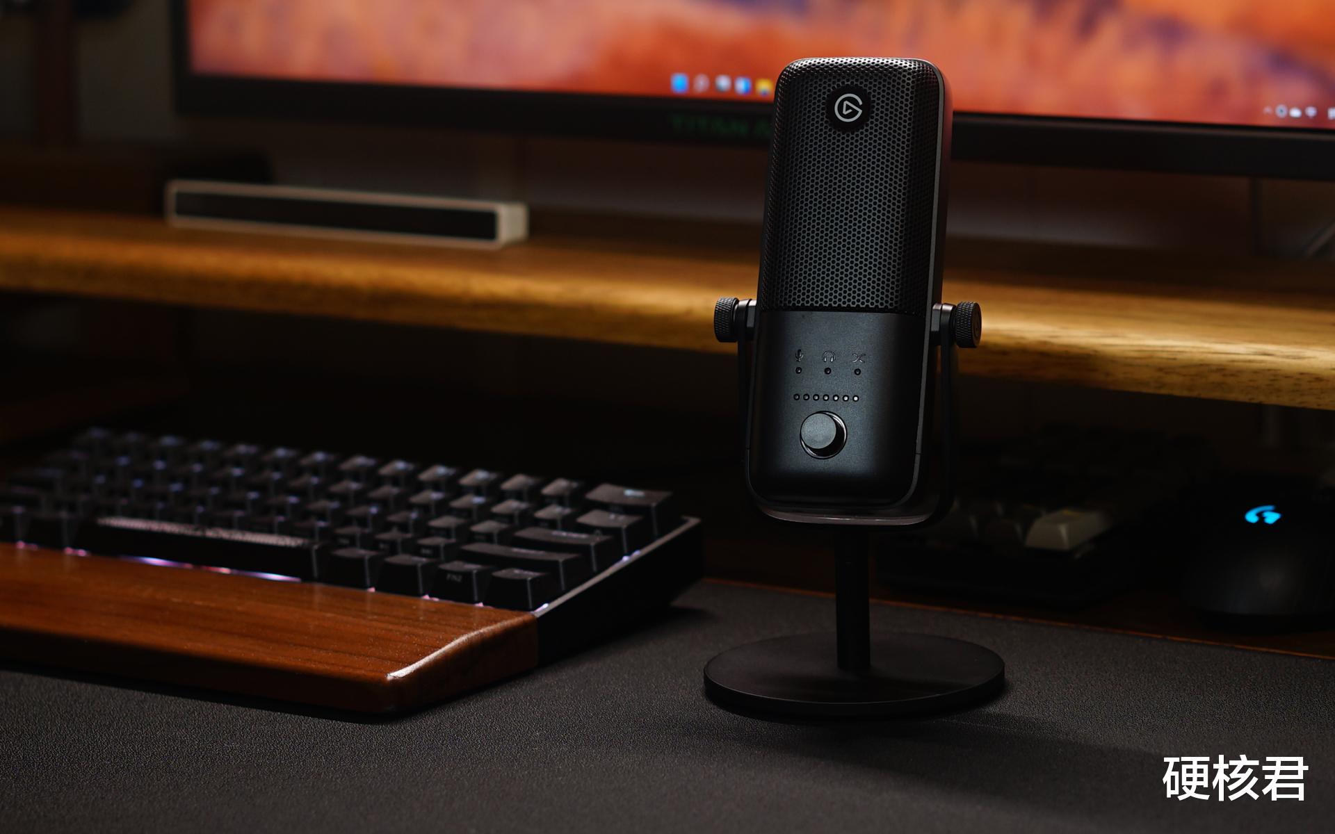 OLED|游戏玩家与直播UP主收音首选,Elgato Wave: 3电容麦克风体验!