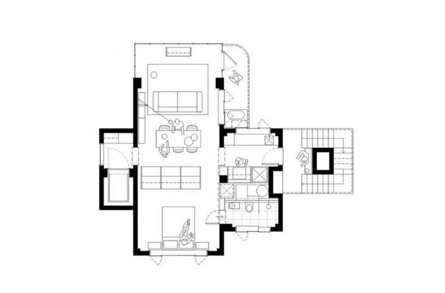 两套58㎡老房改造火了,不走统一精装修,各展现不同气质值得参考