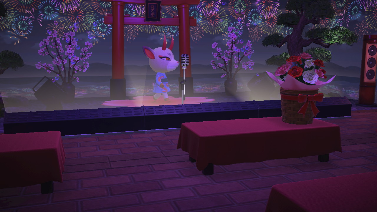 动森dlc装修｜佳芝- 在和风舞台上高歌！(室内篇)