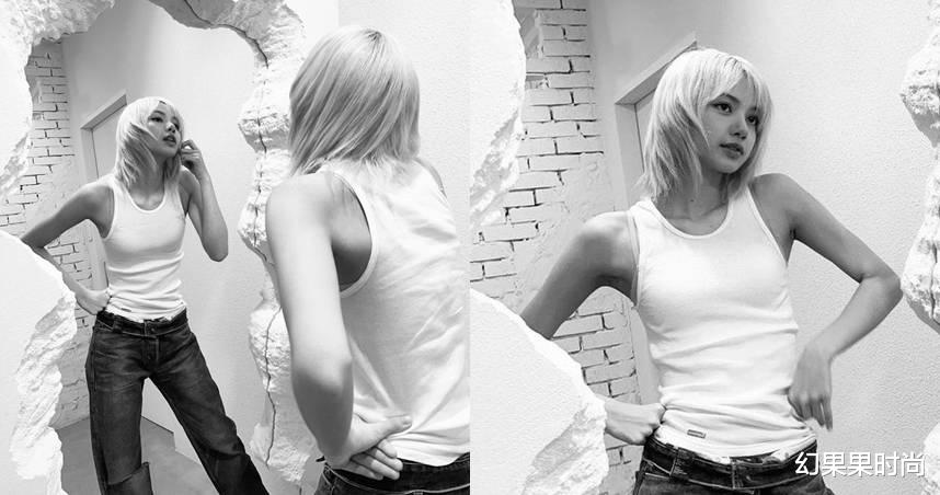 生菜|BLACKPINK Lisa换新发型了！超性感「狼尾剪」获700万点赞