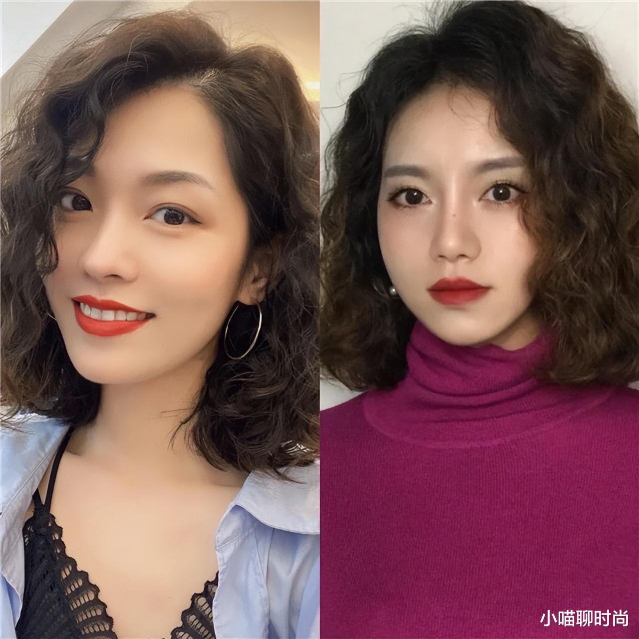 热依扎 比“锁骨烫”还火的发型来了!它叫“齐肩卷”,不挑人还巨显脸小