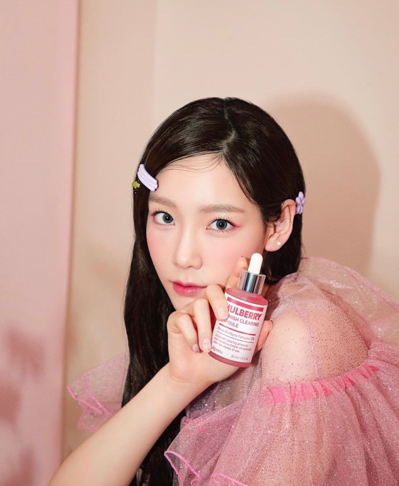 苹果 韩星眼妆重点色彩归纳,隔着口罩也能电人,眼影这么买就对了。