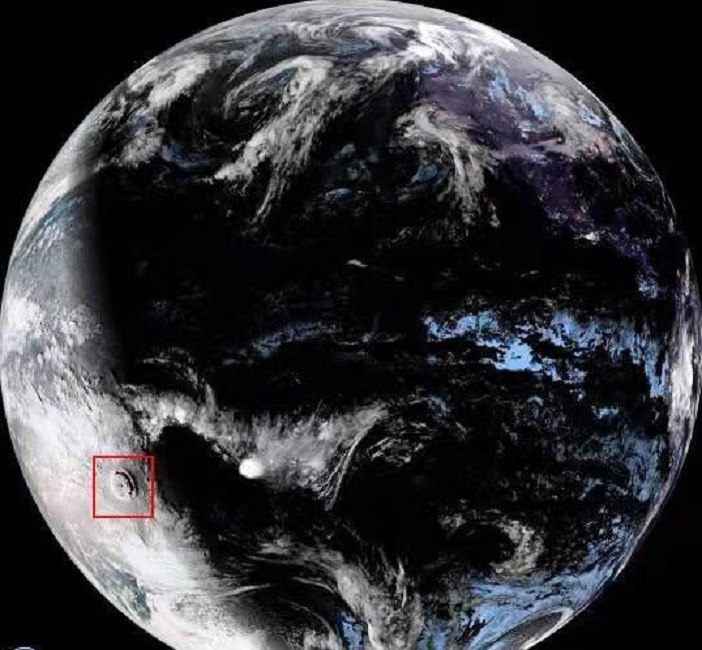 为何美日卫星拍到汤加火山爆发,而中国卫星却没拍到,技术不如?