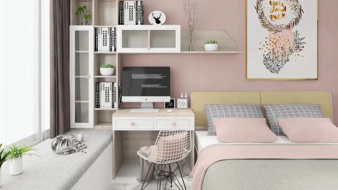 别浪费飘窗空间了，只需简单优化设计，完全可以腾出一间房