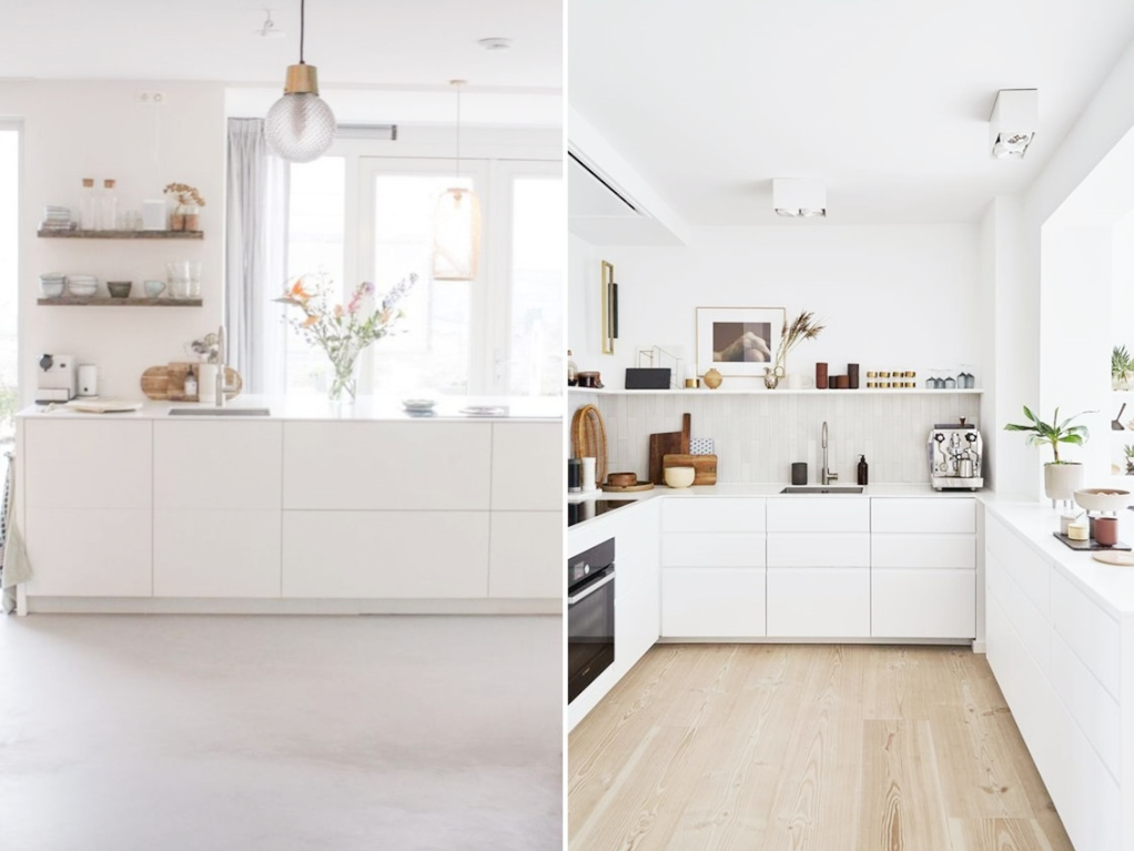 厨房不大那就换种模式，宽敞不碰头，不耽误储物同时还可内嵌电器