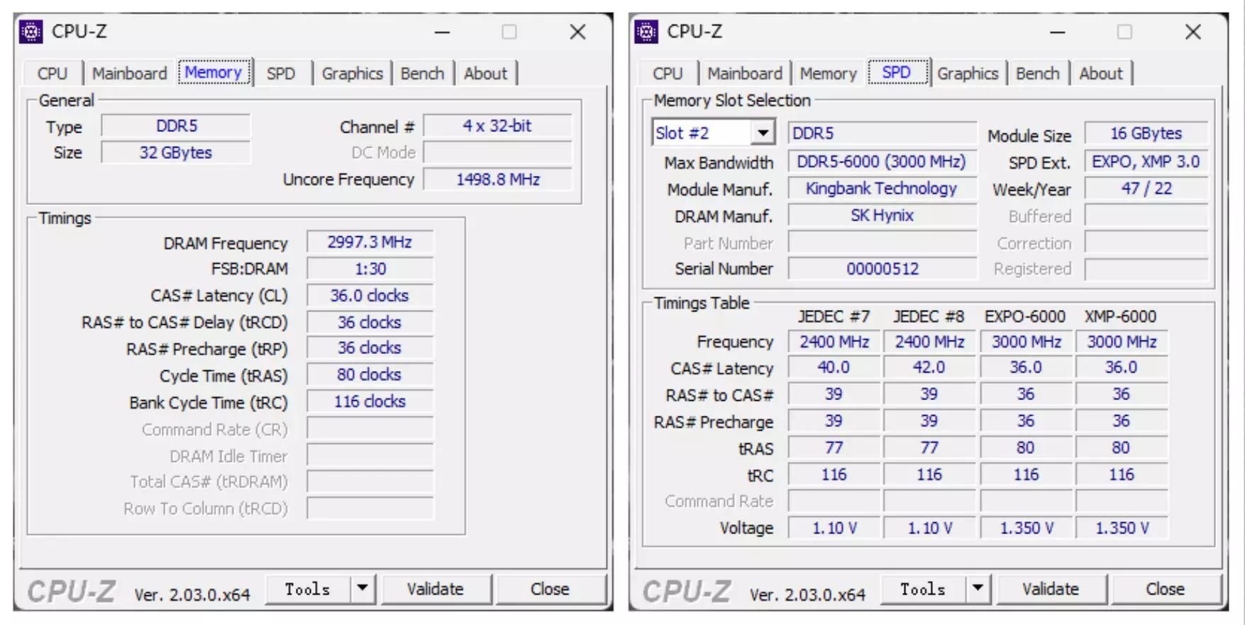 主板|亲民高频DDR5内存，金百达6000MHz银爵32GB：一键超频性能大涨