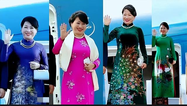 苏提达|越南第一夫人和苏提达王后同框,站C位端庄大气,气场真强