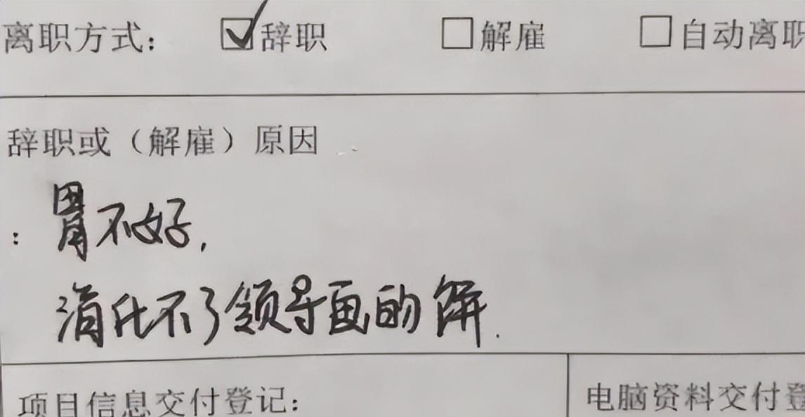 00后|00后低情商“辞职信”走红,一个比一个扎心,老板:我犯了天条吗
