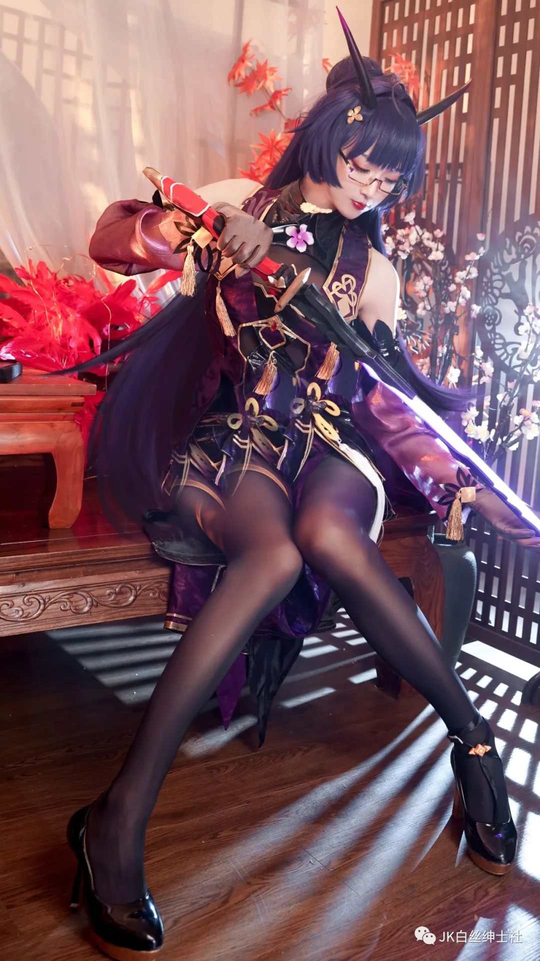 崩坏3|cos：崩坏3雷律cos正片@咸鱼