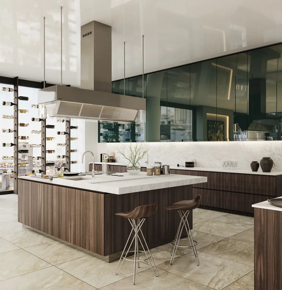 岛台设计,实用性与观赏性并行!