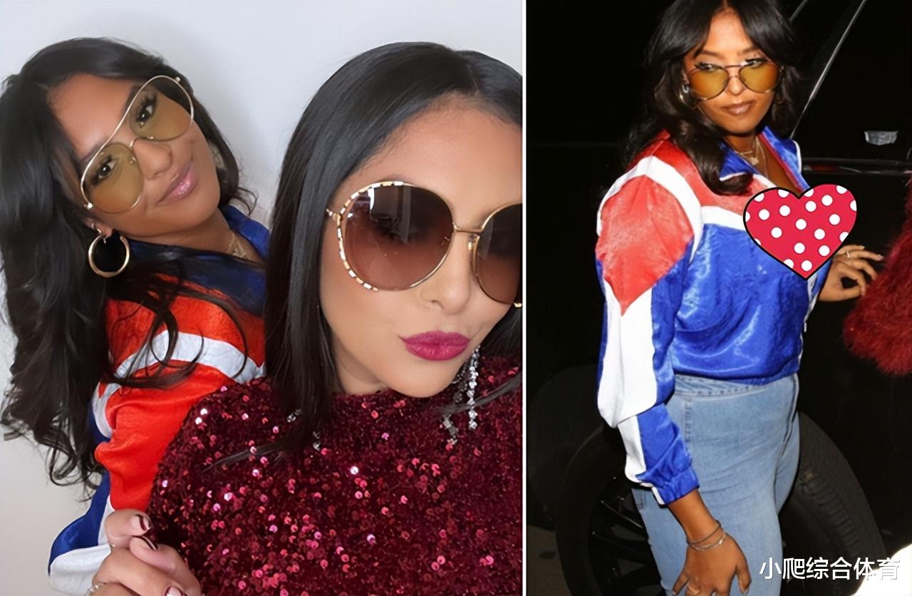 |瓦妮莎一身红参加派对！19岁女儿身材严重发福，母女加起来400斤