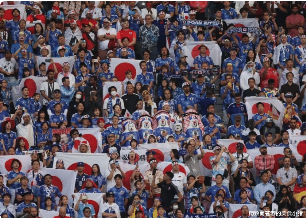 日本失分瞬间惊现观众狂挥“太极旗”！ 南韩网友直批国际之耻
