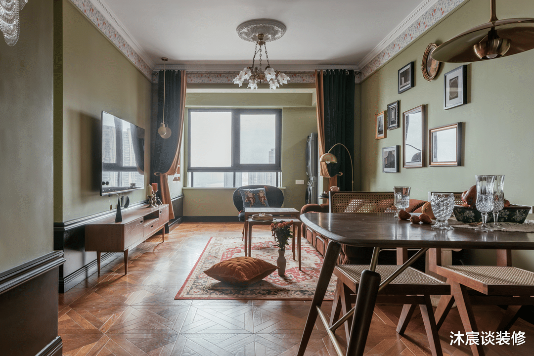 她把95㎡的家装成田园复古风,细品之后真的很有味道,越看越上头