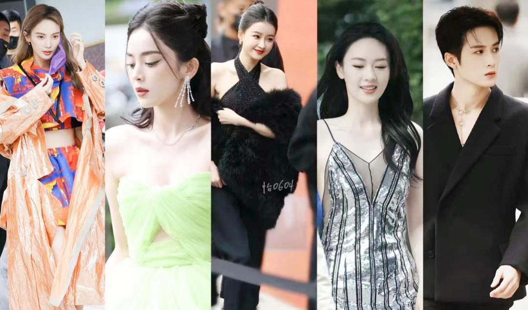 金晨|Vogue女星红毯秀:金晨廉价,周冬雨干瘪,孙怡豪放,张小斐王炸