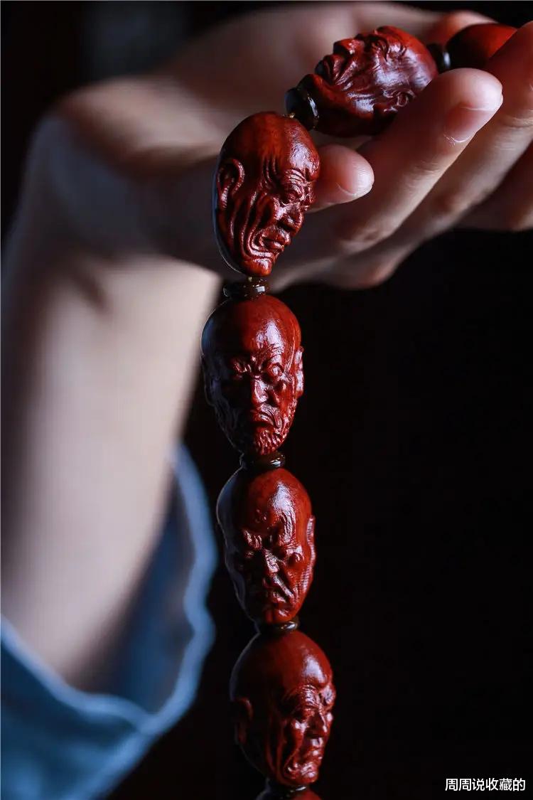 雕刻|为什么说市场上十八罗汉手串,没有手工雕刻的?
