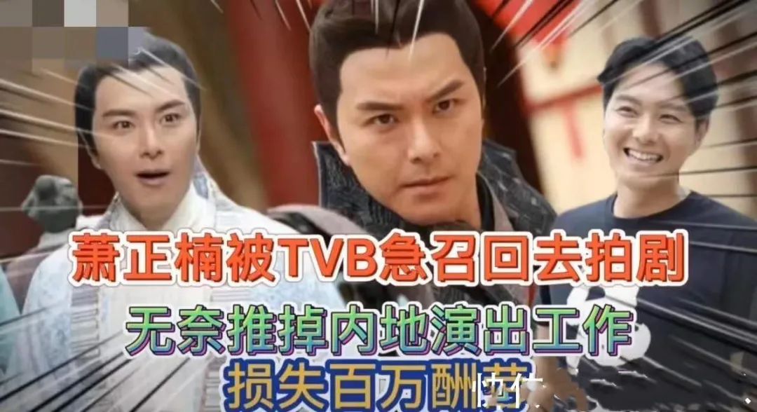 萧正楠|萧正楠被雪藏三年后急招回tvb拍剧，背后原因又是高层斗争投错营