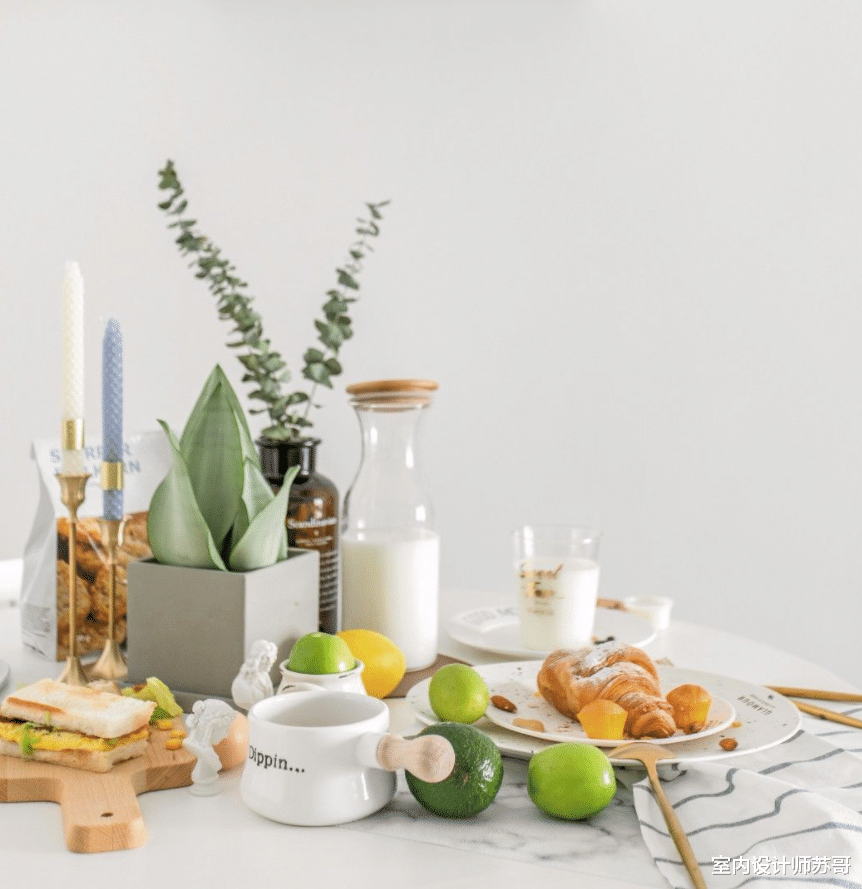 北欧的浪漫在这里散开,三口之家也能小清新,绝不是单纯的留白