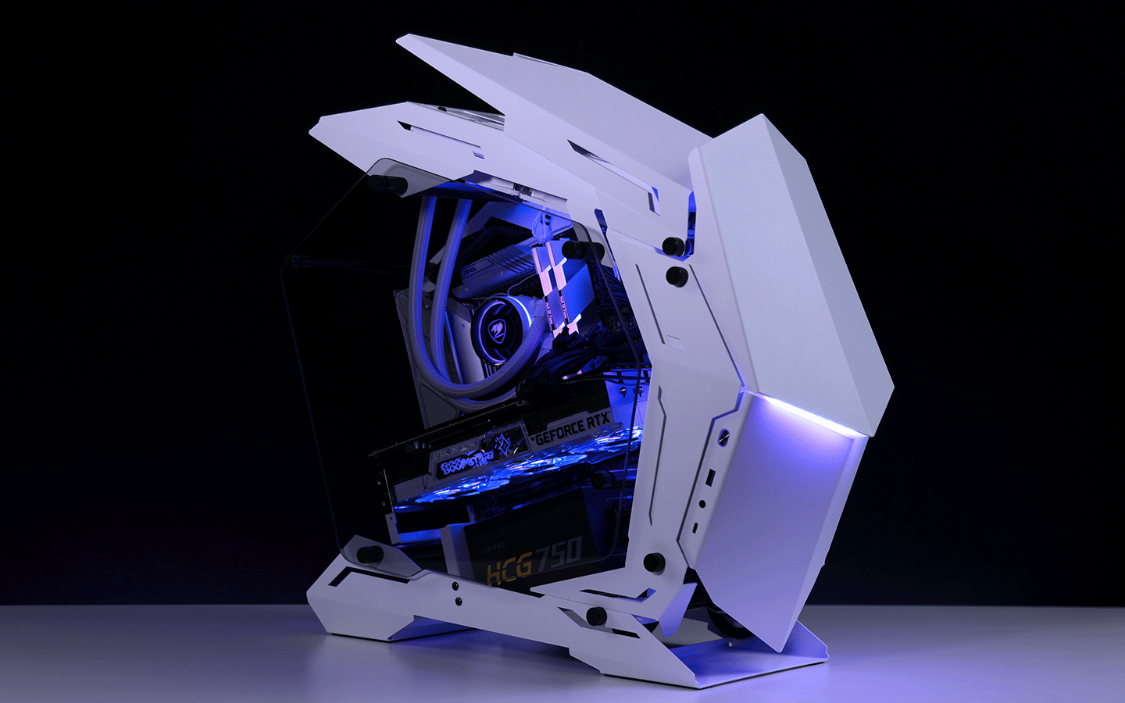 高通骁龙|迷你版“巨物”异形机箱，搭配可超频的非K酷睿i5-12400装机分享