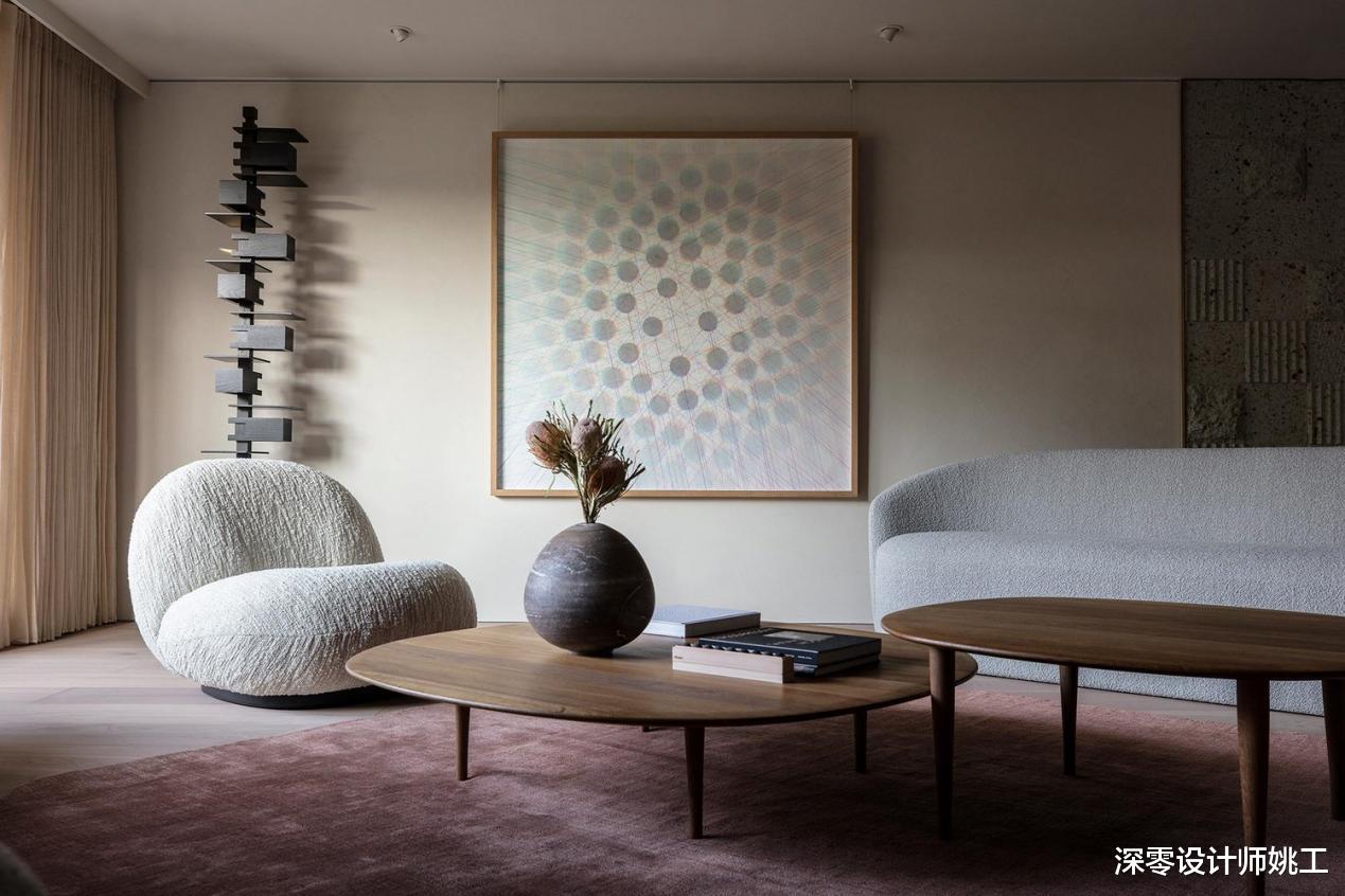 日本164㎡现代风太有个性!高级灰搭配米白色,这才是真正的豪宅