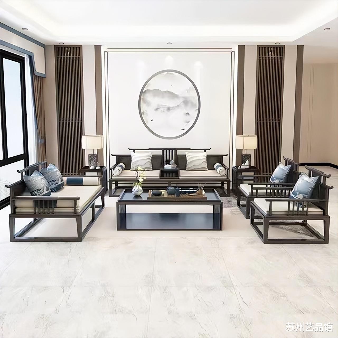 新中式家具复古优雅,散发着温馨浪漫的气息