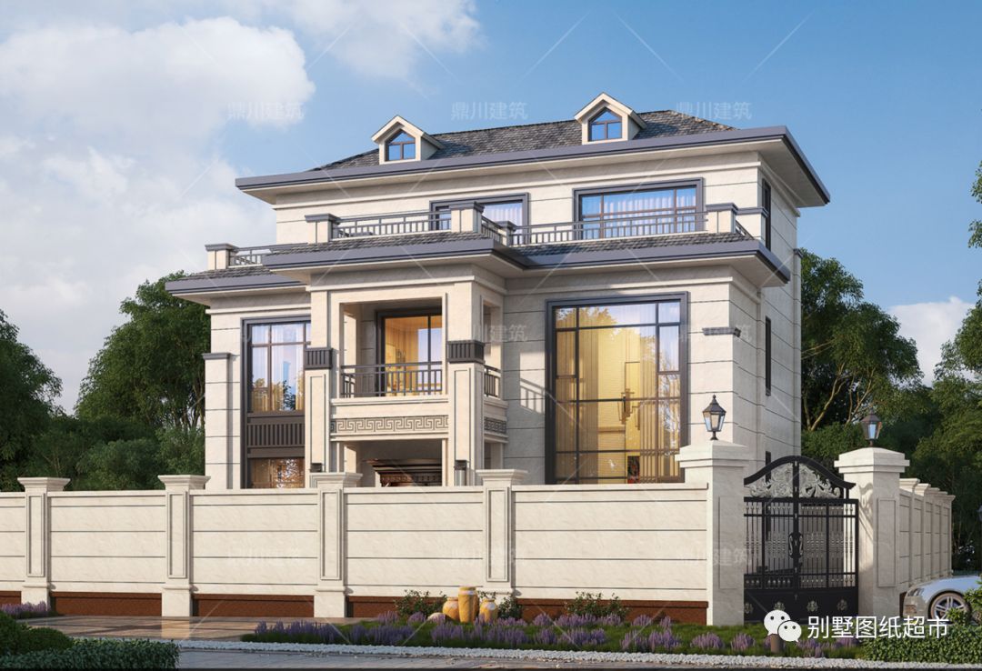 这7套农村别墅重点推荐,中式欧式现代风,全方位户型任你选