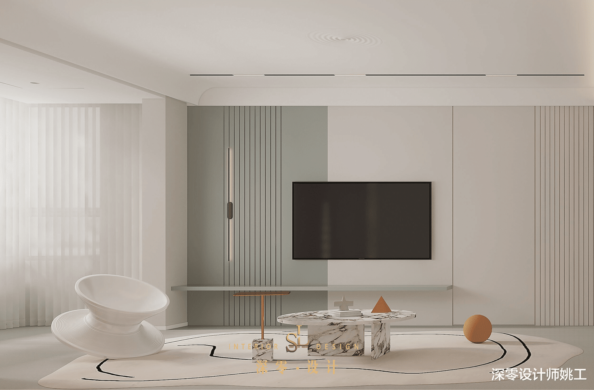 客厅阳台间墙垛太难砸,看着突兀影响美观,4个设计技巧值得借鉴