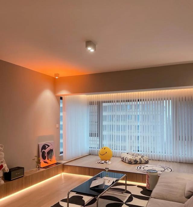 第三套房子装修,客厅采取了5不装,真的很实用,越住越舒服