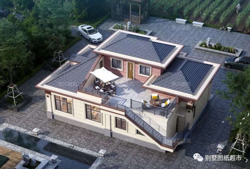 告别千篇一律农村自建房,这8套新中式别墅,把大气写在面子上