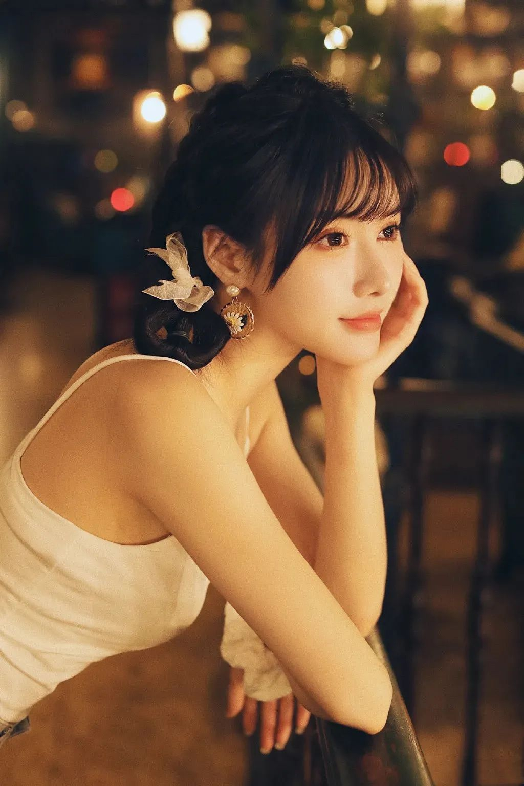 90后|温果希，甜美可爱的90后潜力小花