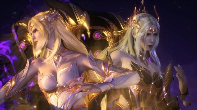 雪儿|斗罗大陆:两位千仞雪在缠斗,不仅很是享受,雪儿还滑稽地吐舌头