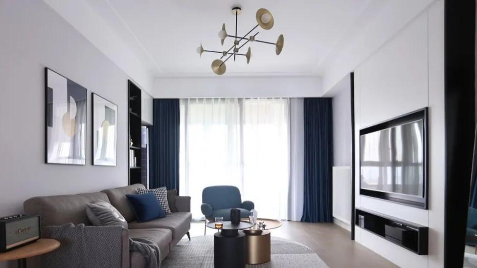 储物+布局+采光：这个123m2的现代简约风，极简也有小窍门！