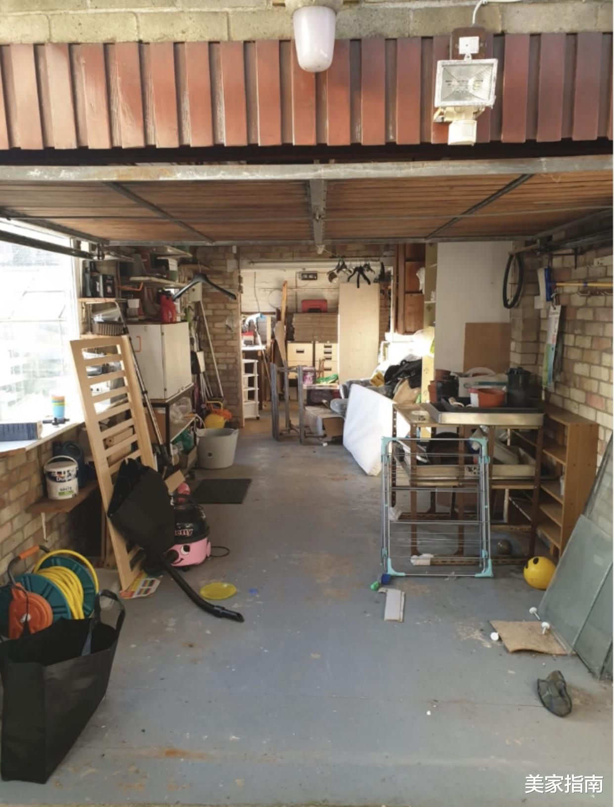 她把30㎡车库,改造成一室一厅,效果太高级了,给大家看看