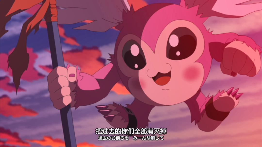 敖烈|数码宝贝鬼游：妖精兽对主角团下手，伽马兽过去是黑的