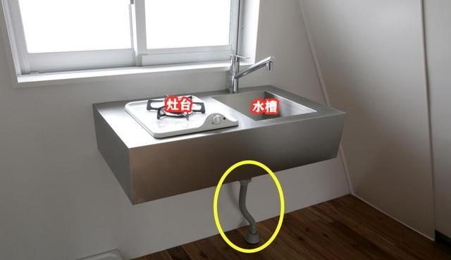 不足5的厨房,装T型水槽不会错,连带灶台一次性搞定,小巧省事