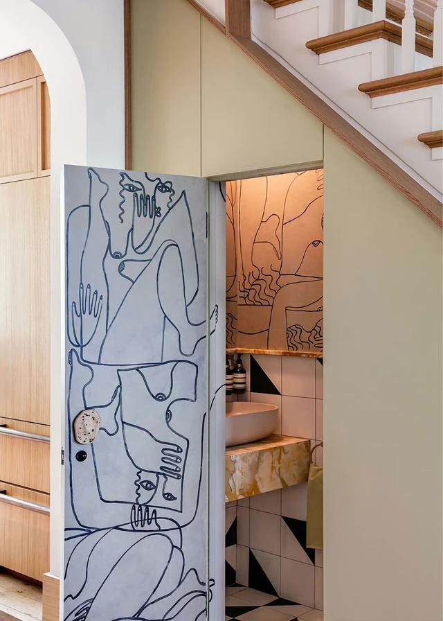 一字长条形住宅改造,复古与现代并存,清新原木带你品味家的温暖