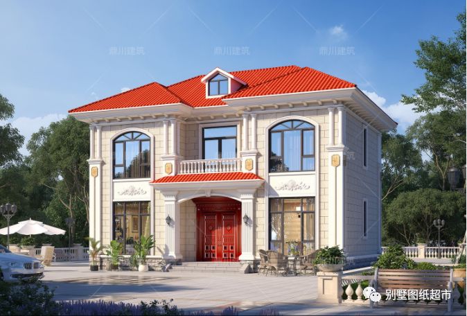 别墅|占地80-100平米,这套二层别墅,造价经济实惠,漂亮又实用