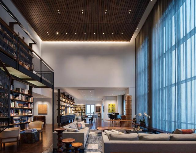 层高达到4.5米的房子,好抢手!客厅做成loft,白赚个2层的书房