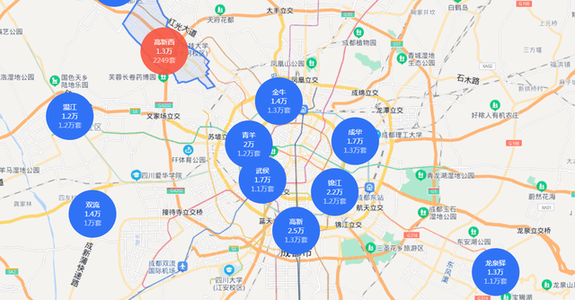 成都5.31新政出台,业主连夜上调30万价格,成都二手挂盘超16万套