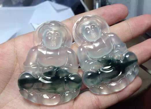 翡翠|翡翠抛光前后大对比,让你大开眼界、大涨知识!!!