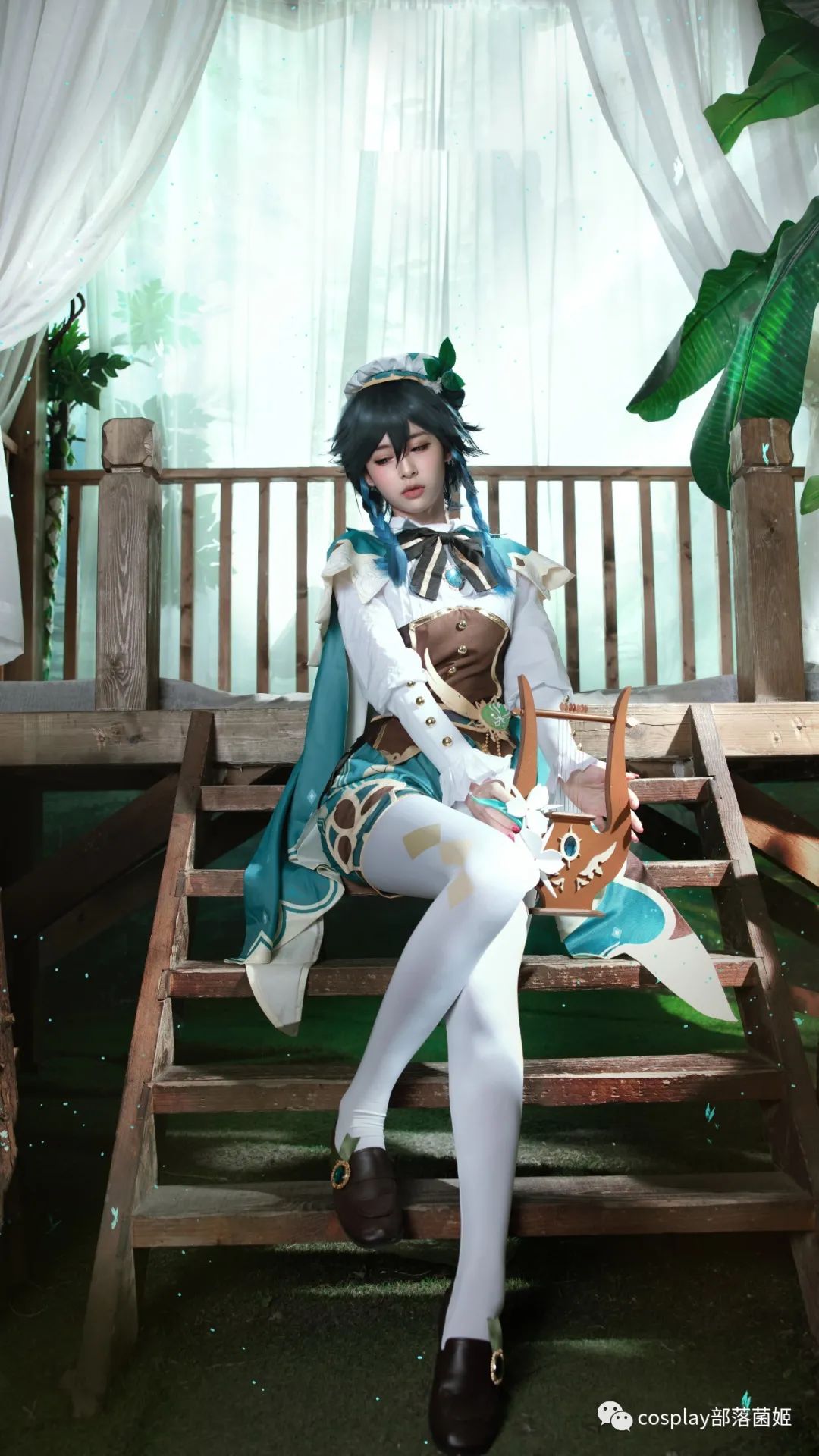 |cos：原神温迪cos正片@虫皿，吟游诗人