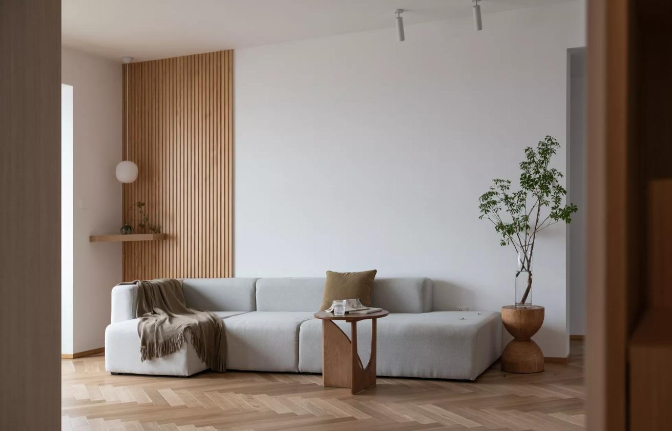 难怪地板拼花越来越流行!看了她家后,骨子里都透着清爽干净